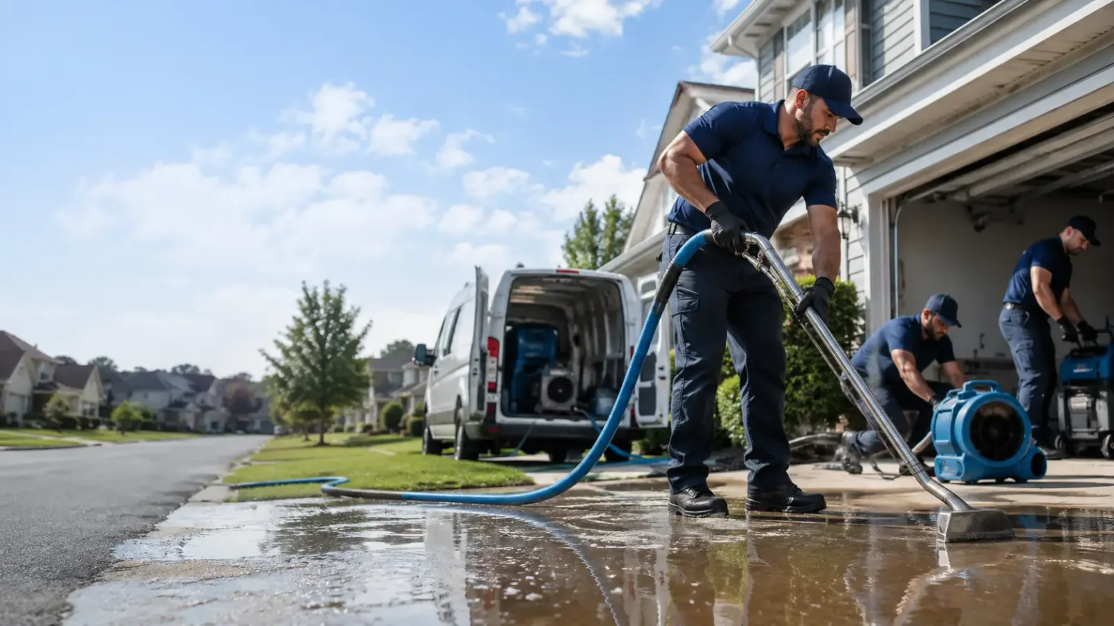 Flood Damage Restoration in Detroit, TX